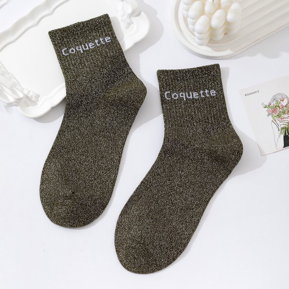 Chaussettes "COQUETTE"
